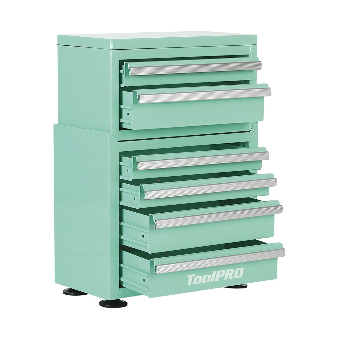 ToolPRO Mini Tool Chest 2 Drawer Aqua, , scaau_hi-res
