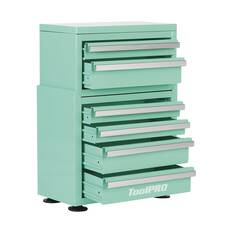 ToolPRO Mini Tool Chest 2 Drawer Aqua, , scaau_hi-res