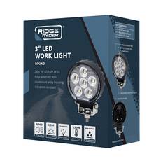 Ridge Ryder LED Work Lamp - 3" Round, , scaau_hi-res