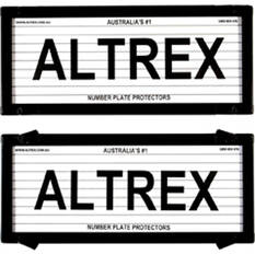 Altrex Number Plate Protector - 5 Figure With Lines 5L, , scaau_hi-res