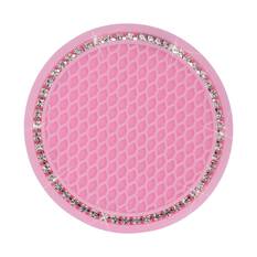 Cabin Crew Drink Coasters Pink/Bling 2Pk, , scaau_hi-res