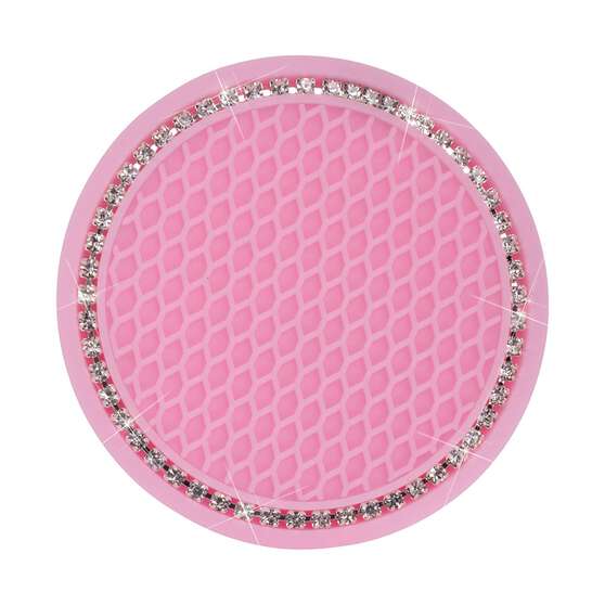 Cabin Crew Drink Coasters Pink/Bling 2Pk, , scaau_hi-res