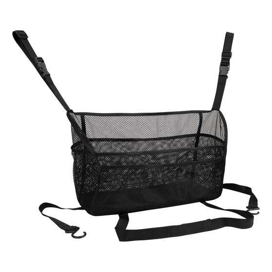 Cabin Crew Repreve Between Seat Organiser Black, , scaau_hi-res