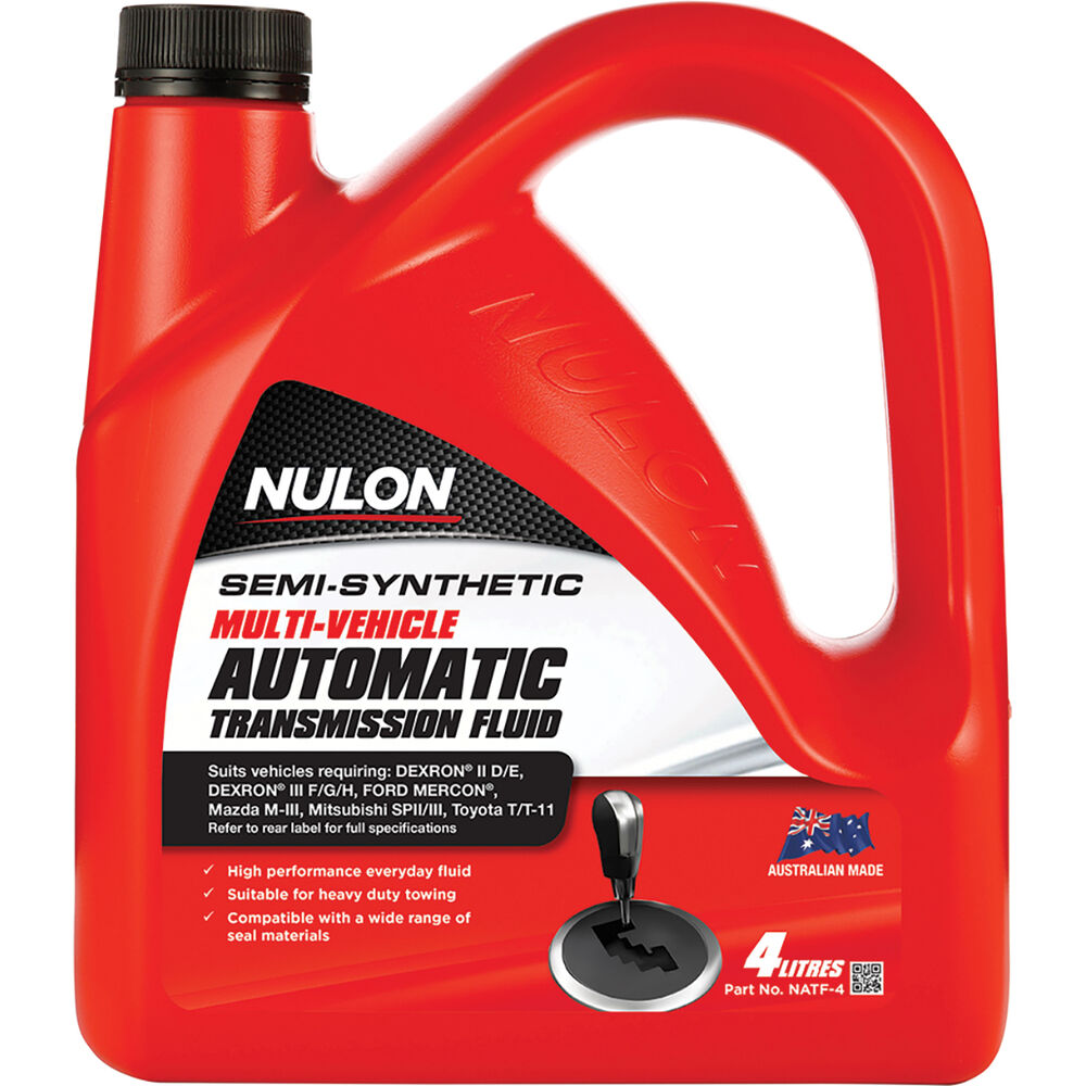 Nulon ATF Multi Vehicle Semi Synthetic Automatic Transmission Fluid 4