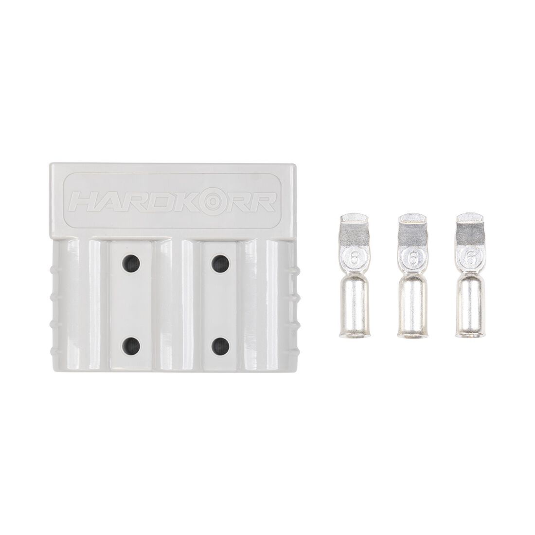 HardKorr 50A 3 Pin Anderson-Style Electrical Connector, , scaau_hi-res