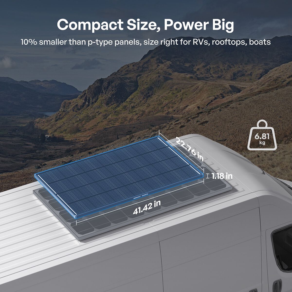 Renogy ShadowFlux 200W 12V N-Type Anti-Shading Solar Panel, , scaau_hi-res
