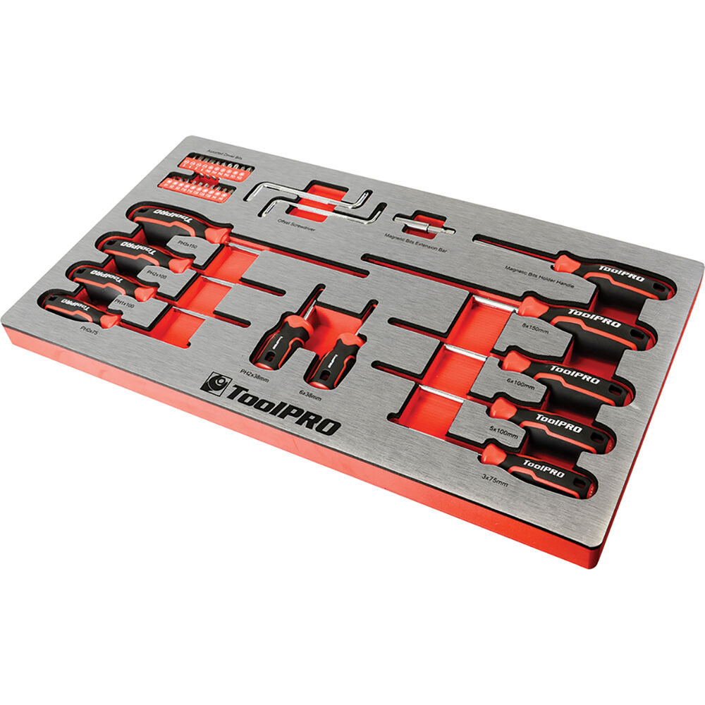 ToolPRO EVA Screwdriver Set 34 Piece Supercheap Auto