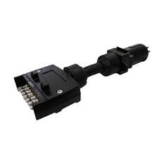 7 PIN FLAT SOCKET TO 7 PIN SMALL ROUND PLUG, , scaau_hi-res