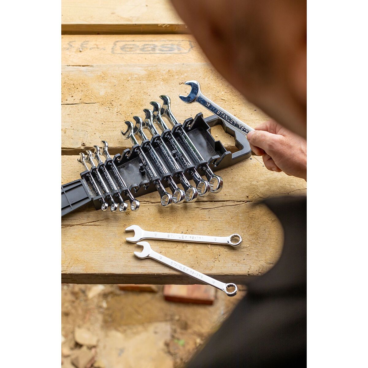 Stanley Combination SPanner Set 12 Piece, , scaau_hi-res