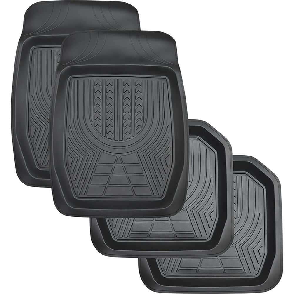 XTM Deep Dish Floor Mats Set of 4 Supercheap Auto