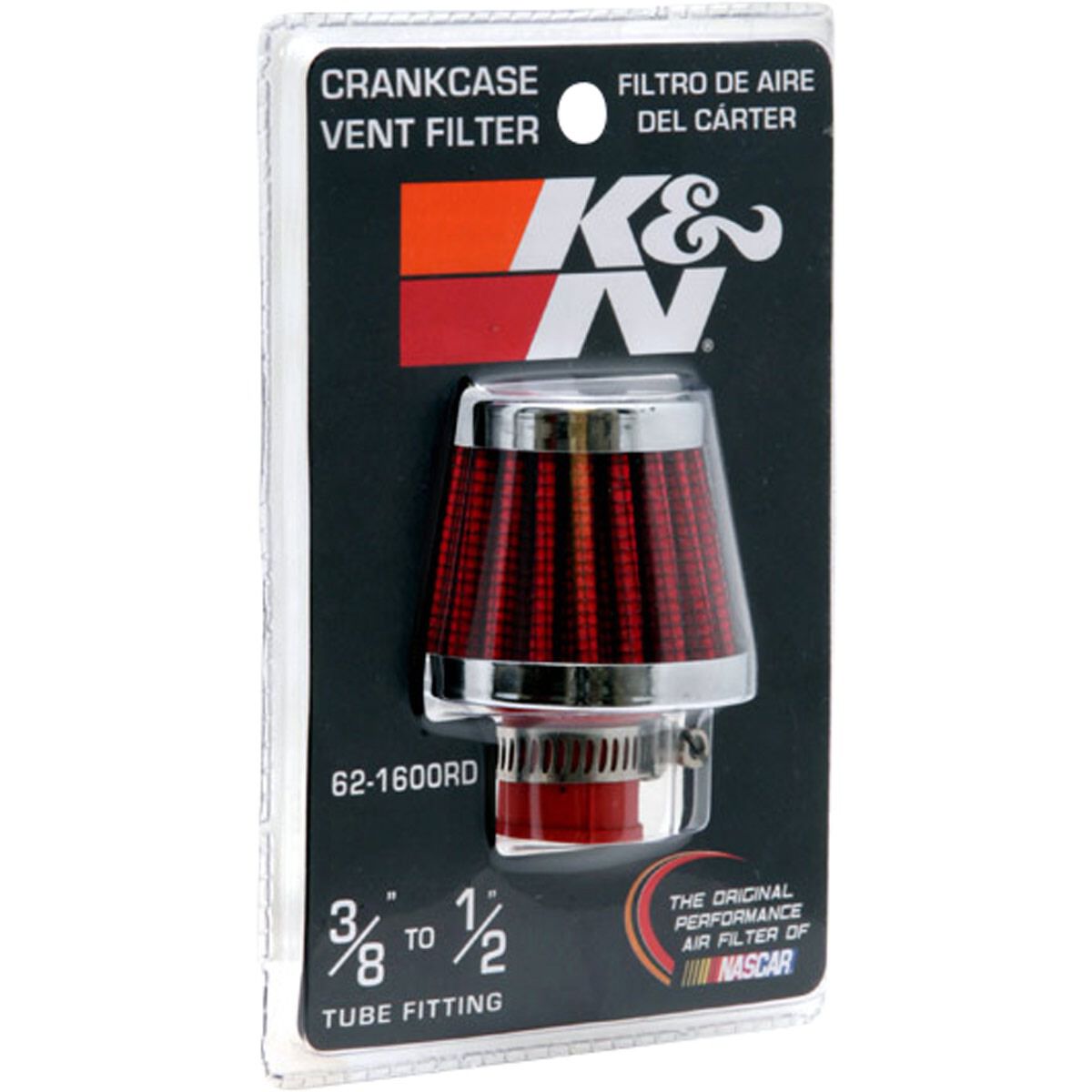 K&N Vent/Breather Air Filter - 62-1600RD, , scaau_hi-res