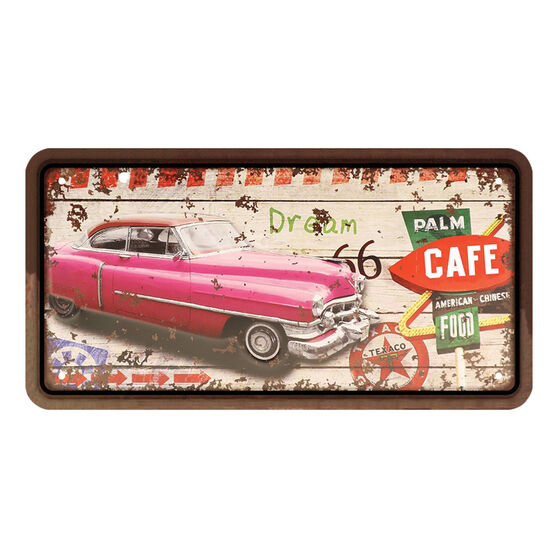 Tin Sign Vintage Number Plate Asst Designs Supercheap Auto