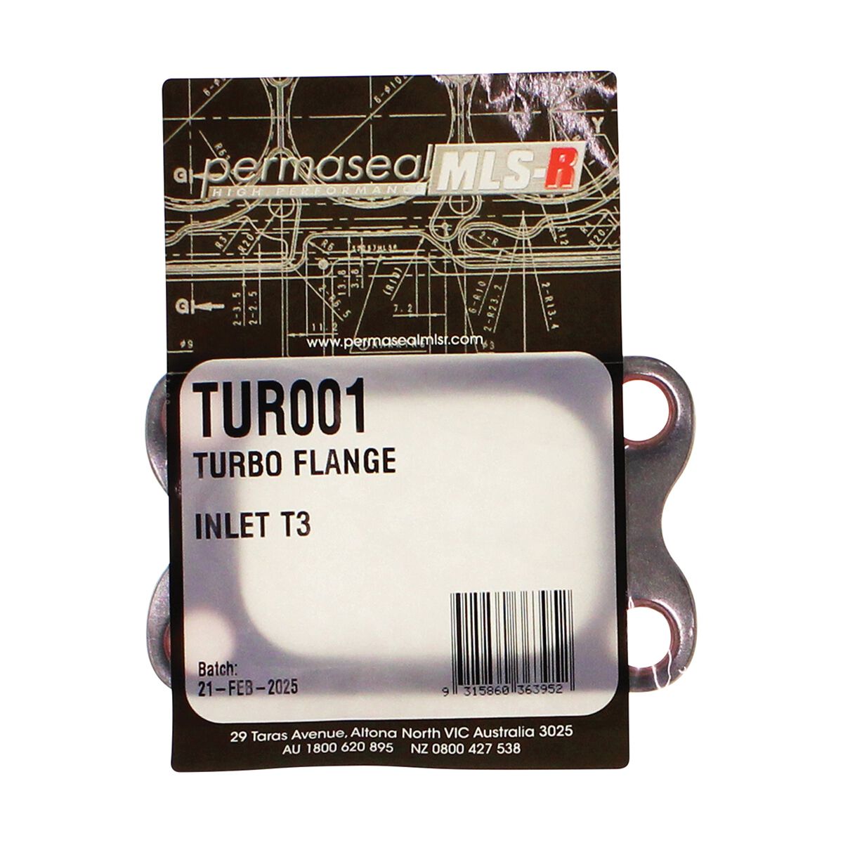 Permaseal Turbocharger Gasket - TUR001, , scaau_hi-res