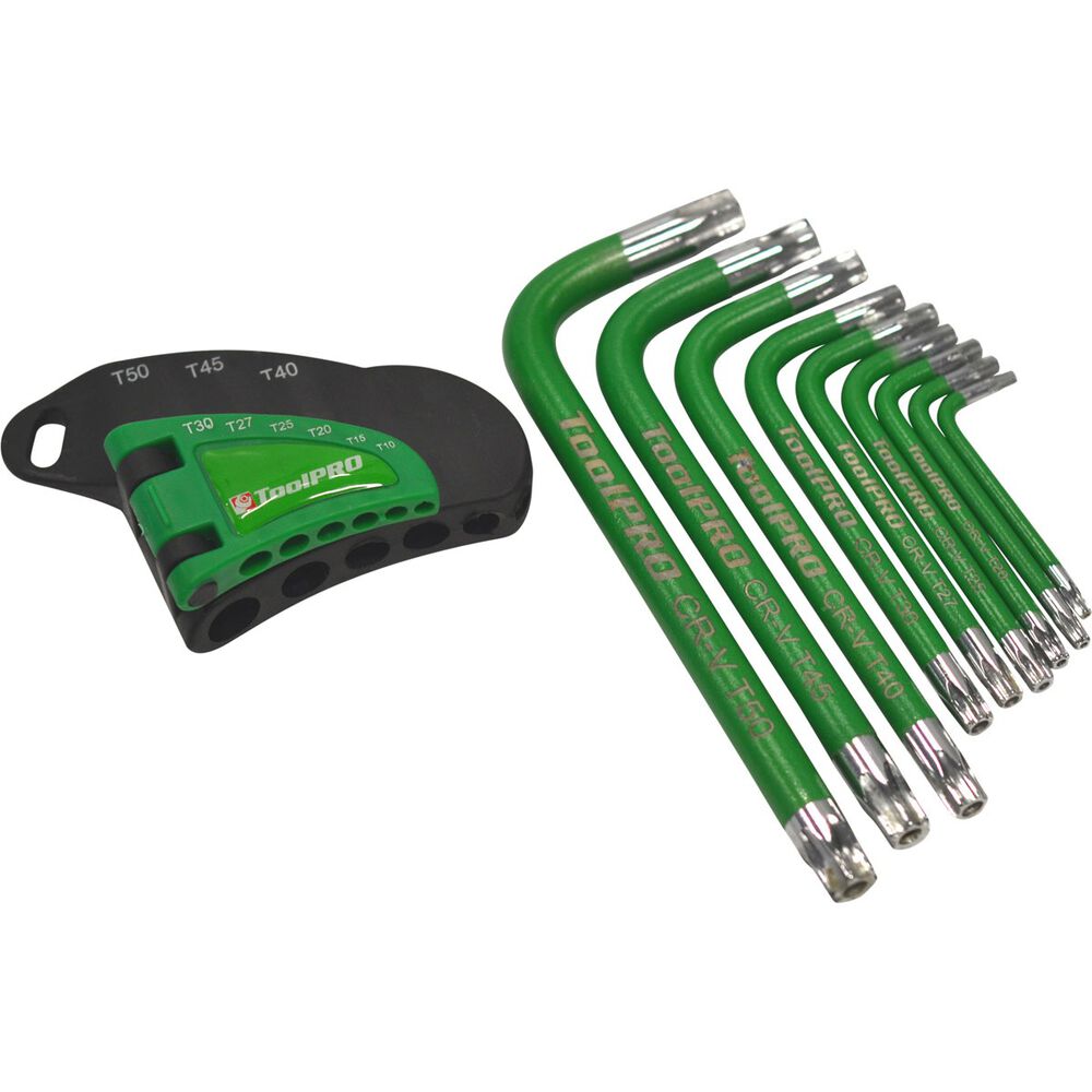 ToolPRO Short Hex Key Set Torx, 9 Pieces Supercheap Auto