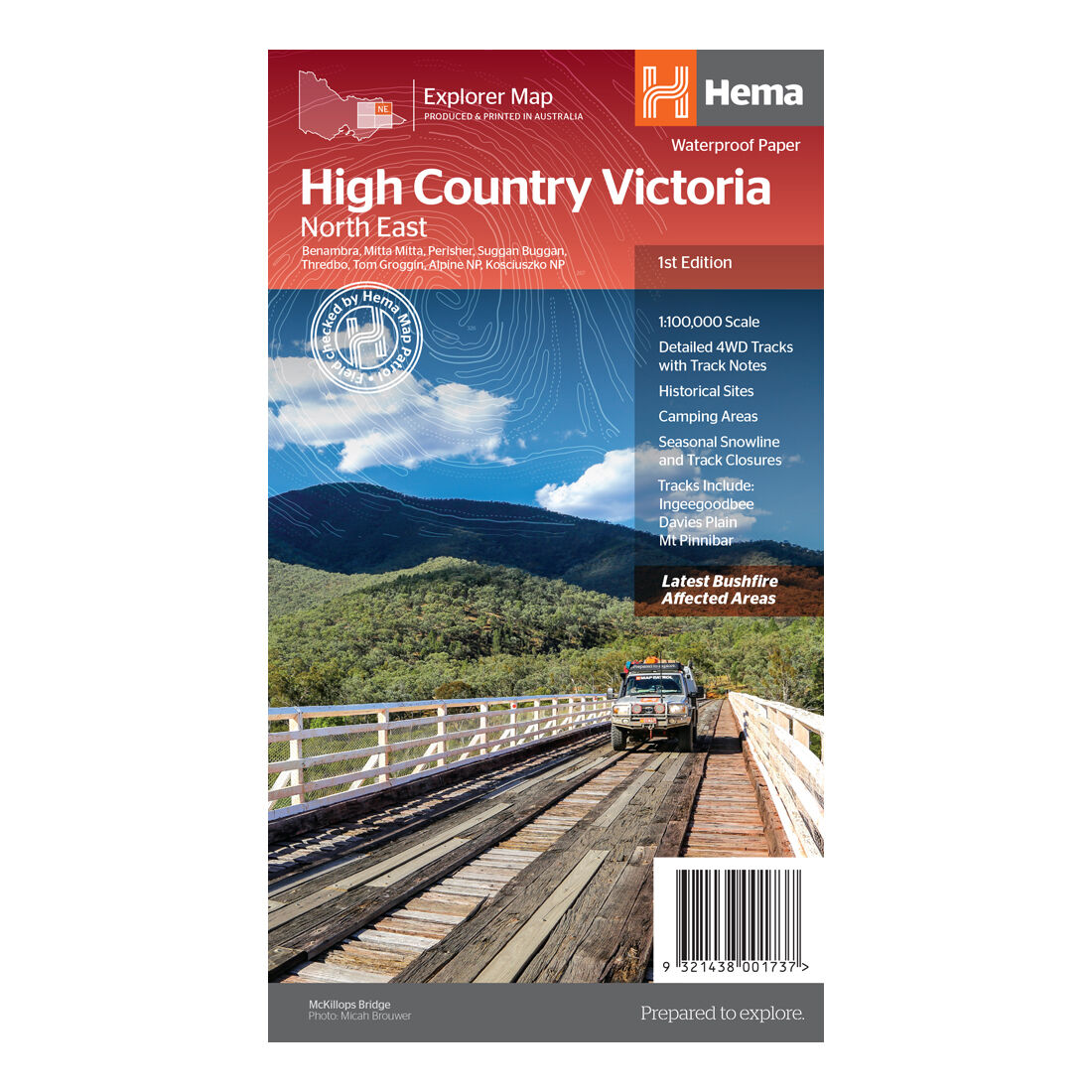 Hema High Country Vic - North East Map, , scaau_hi-res