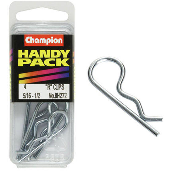 Champion R Clips - 5 / 16-1 / 2inch, BH272, Handy Pack, , scaau_hi-res
