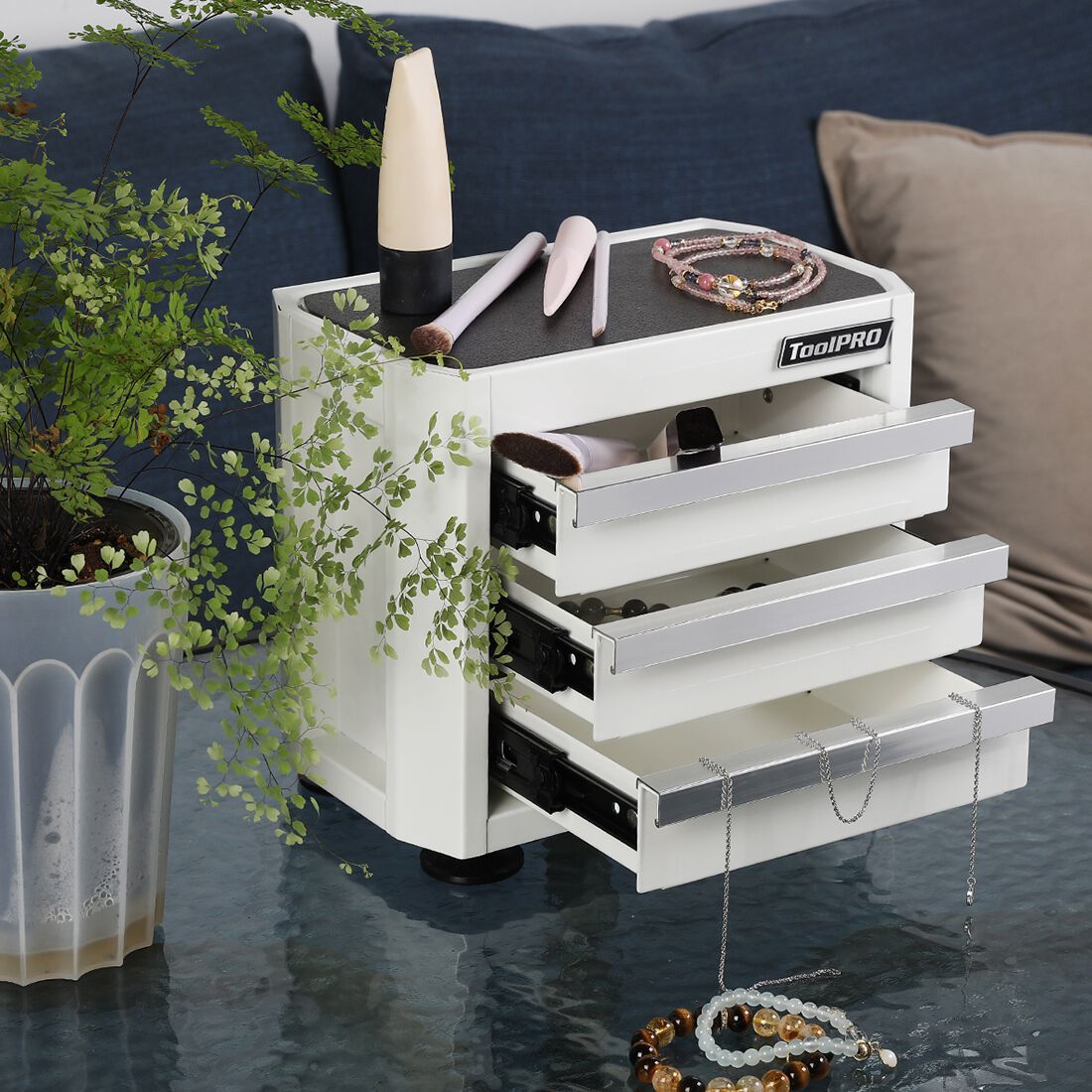 ToolPRO Mini Edge Tool Cabinet White, , scaau_hi-res