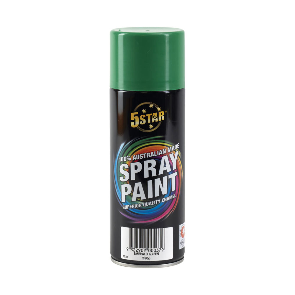 5 Star Enamel Spray Paint Emerald Green 250g Supercheap Auto