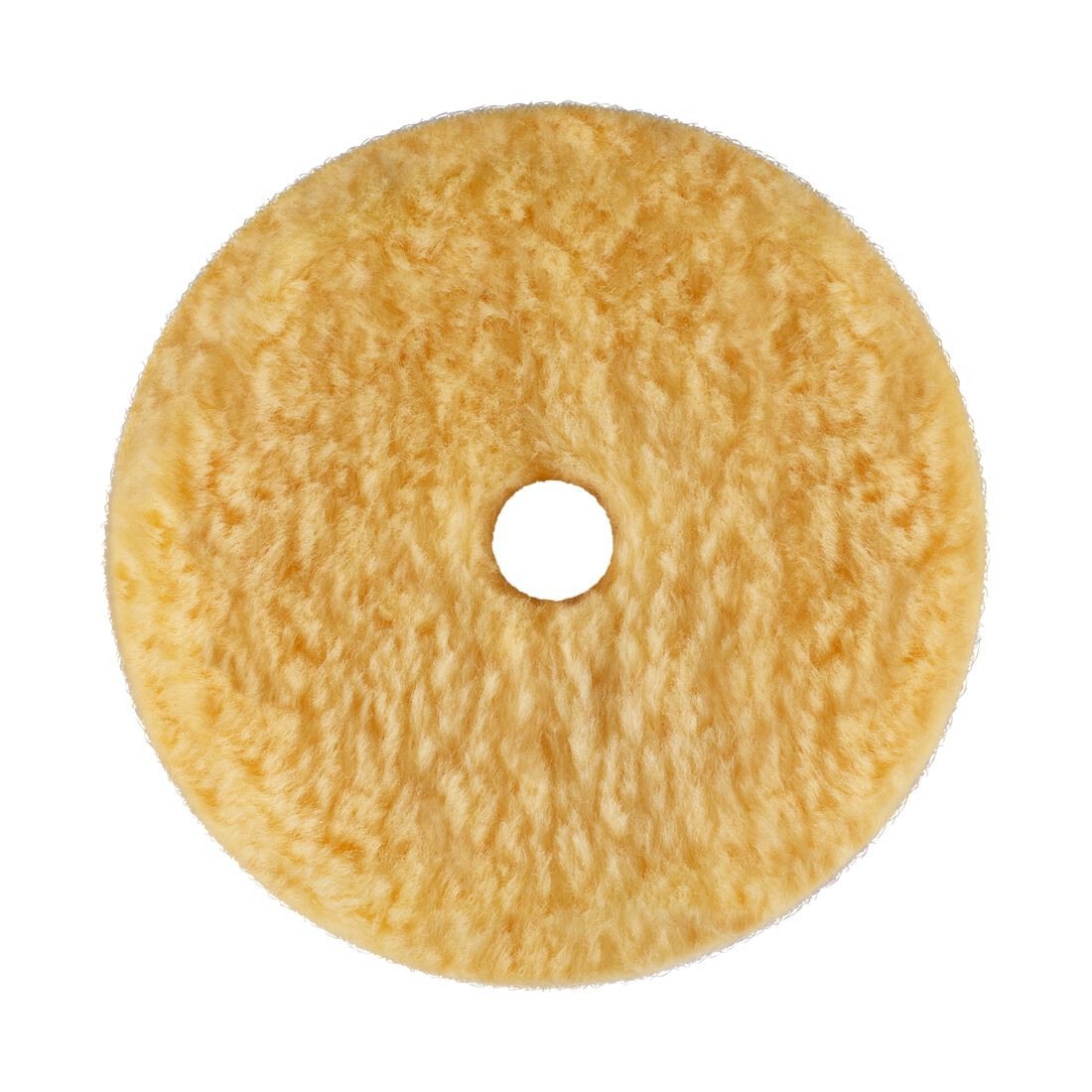 RUPES D-A Precision Pro Yellow Medium Wool Polishing Pad - 130mm, , scaau_hi-res