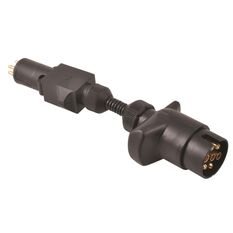 SCA Trailer Adaptor - 7 Pin Large Round Socket to 7 Pin Small Round Plug, , scaau_hi-res