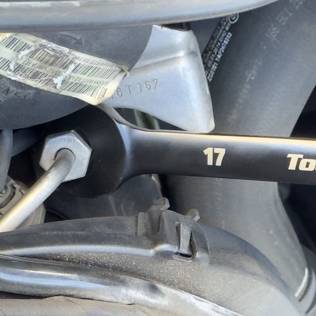 ToolPRO Black Ratchet Spanner Set 90-Tooth 7 Piece, , scaau_hi-res