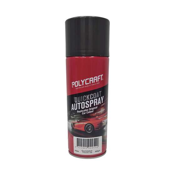 Polycraft Touch Up Paint Gunmetal PSH20 300g, , scaau_hi-res