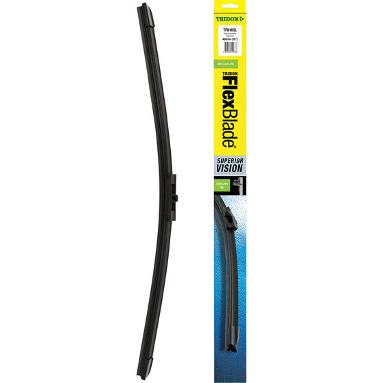 Tridon FlexBlade Wiper 400mm (16") Side Lock, Single - TFB16SL, , scaau_hi-res