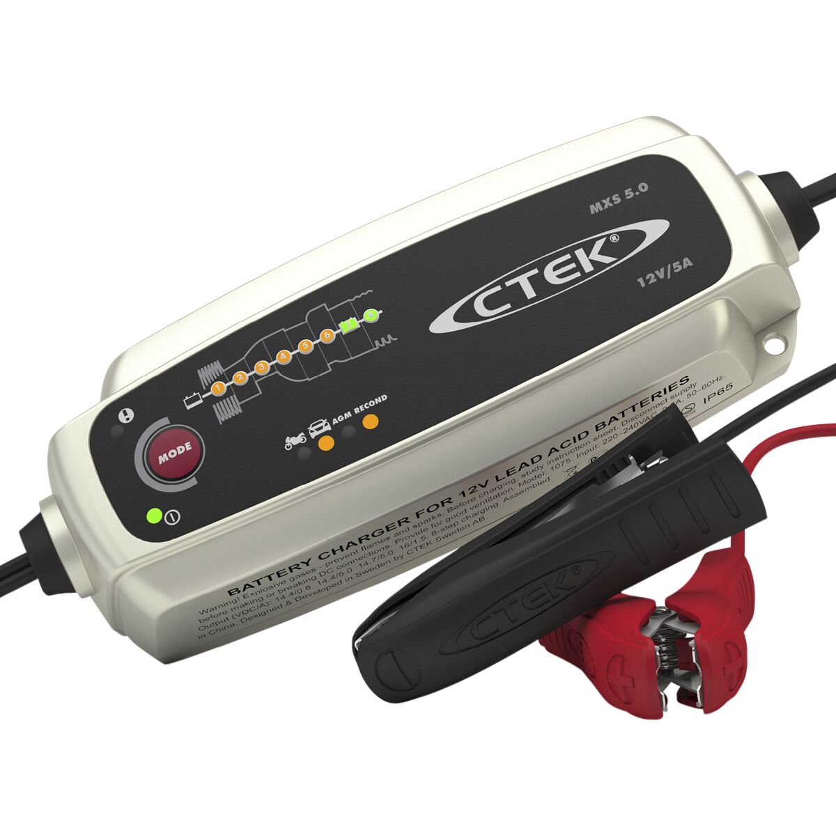 C-Tek Battery Charger 12V 5 Amp 8 Stage - MXS5.0, , scaau_hi-res