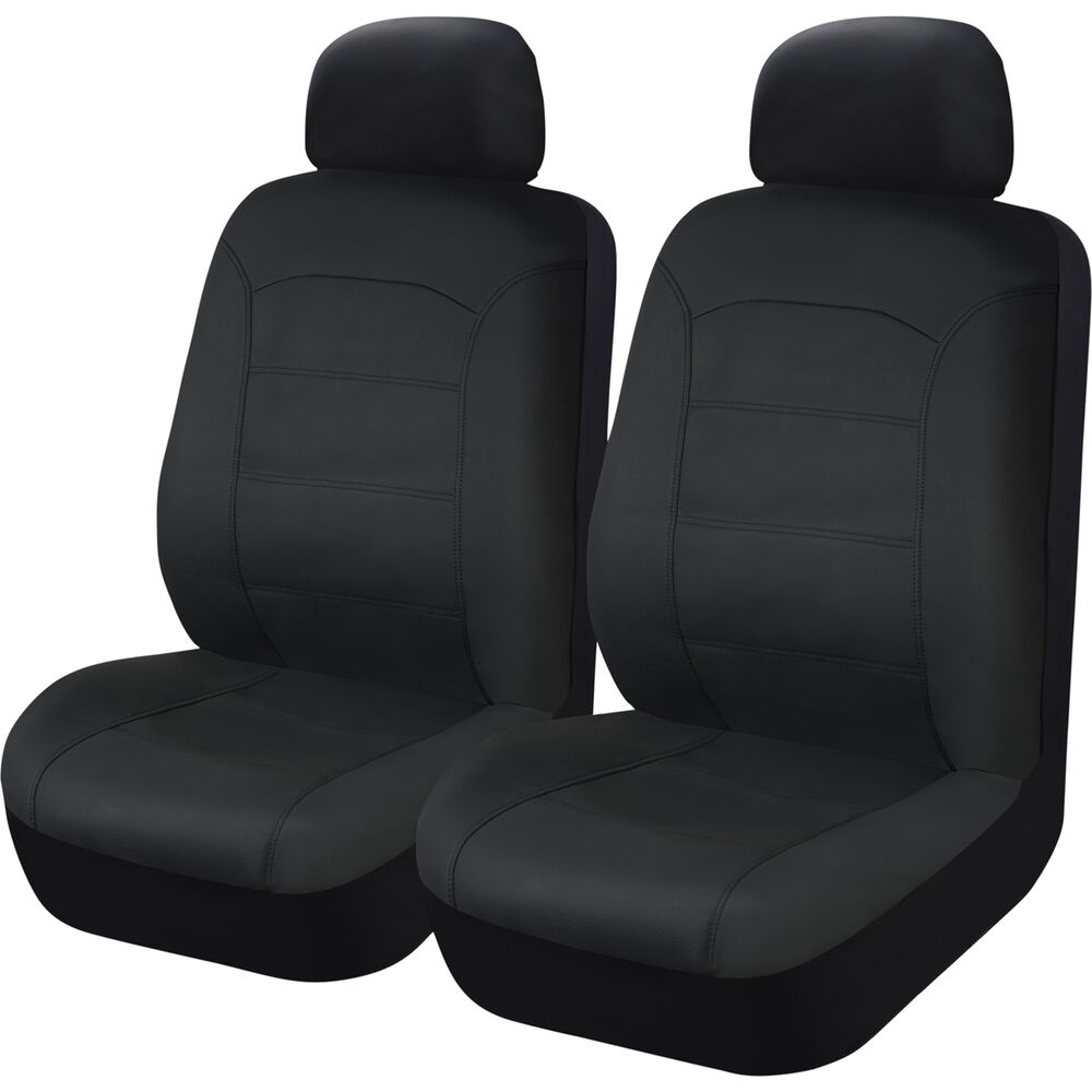 Leather Look Seat Covers Velcromag