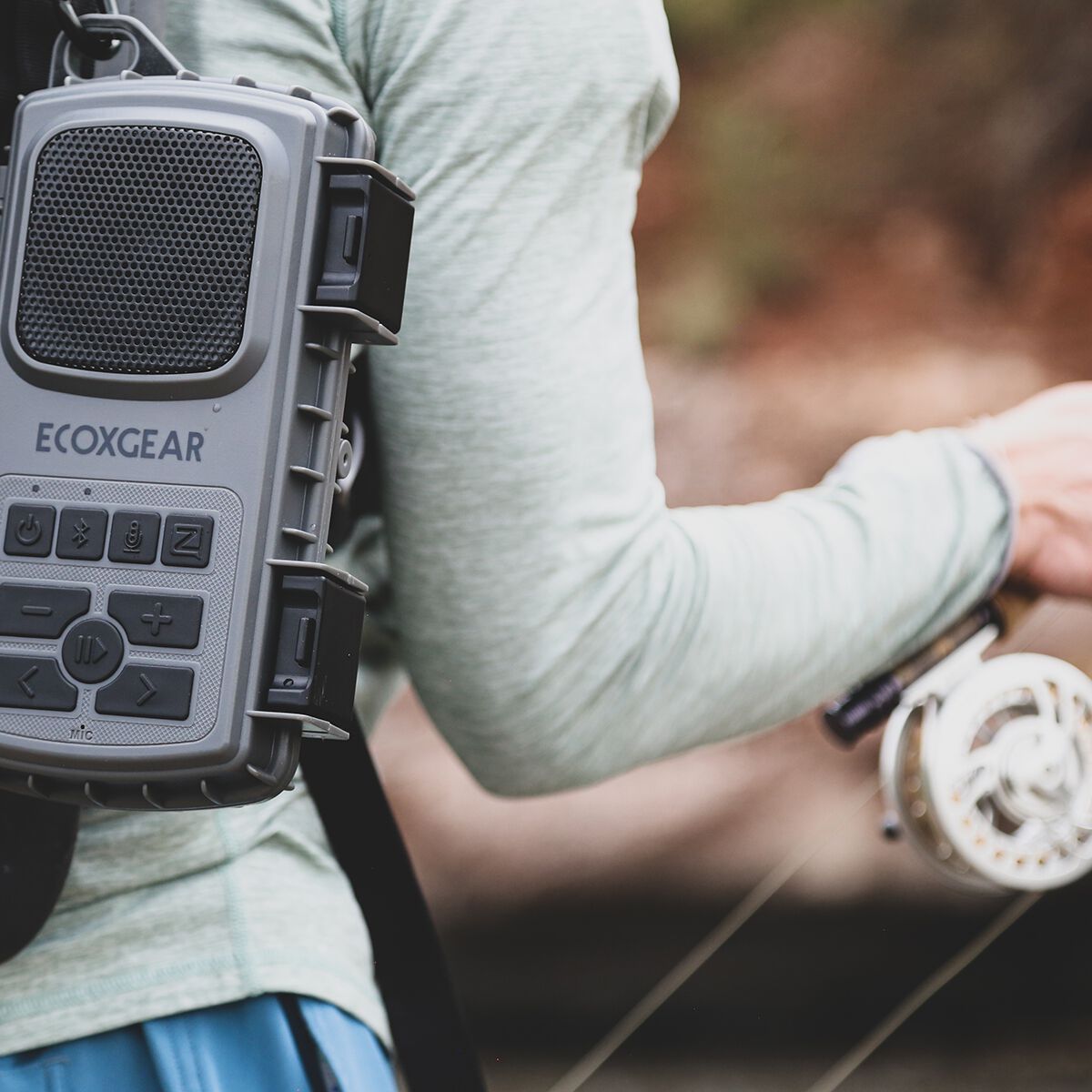 ECOXGEAR EcoExtreme 2 Grey 15W Waterproof Floating Bluetooth Speaker, , scaau_hi-res