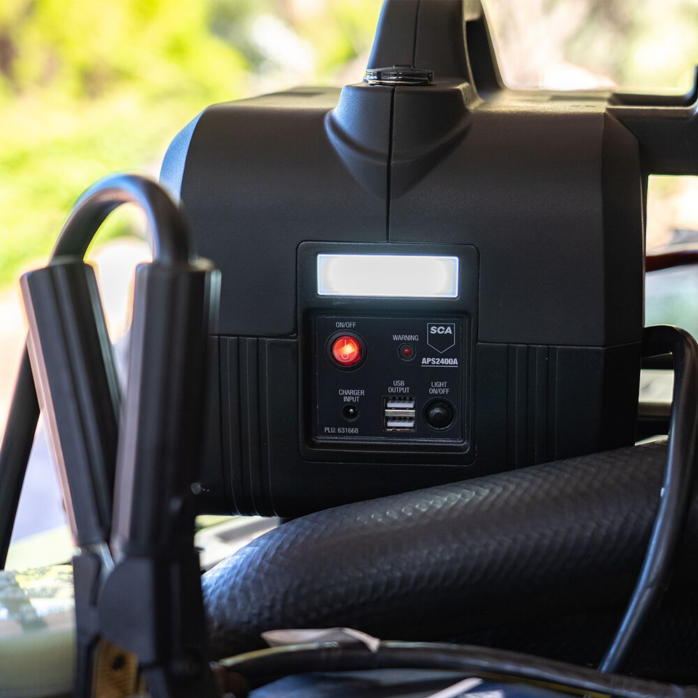 SCA Compact Jump Starter 12V 2400A 8 Cylinder Heavy Duty Supercheap Auto