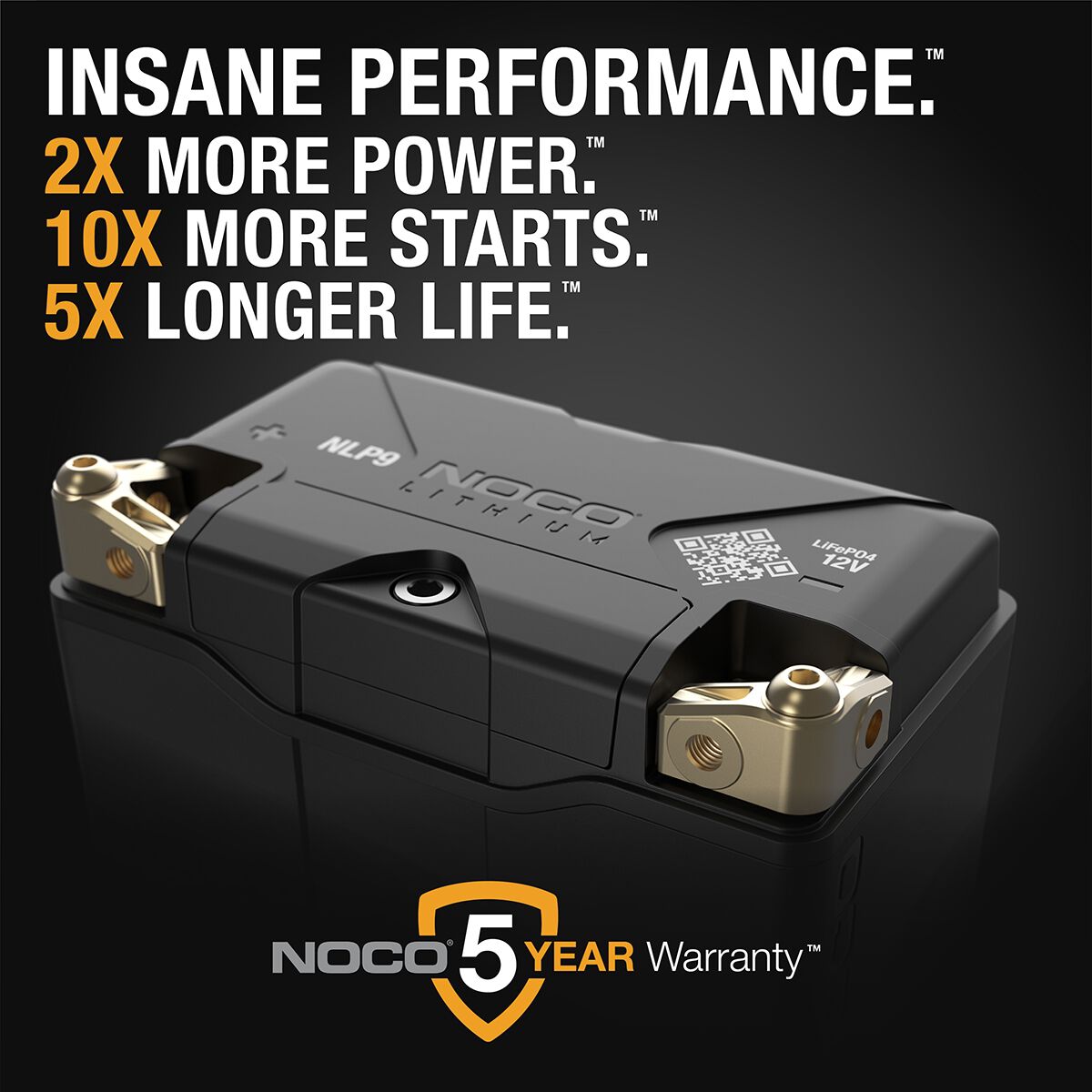 NOCO Lithium Powersports Battery - NLP9, , scaau_hi-res