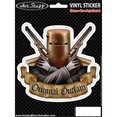 Sticker Ned Kelly Original Outlaw, Vinyl, , scaau_hi-res