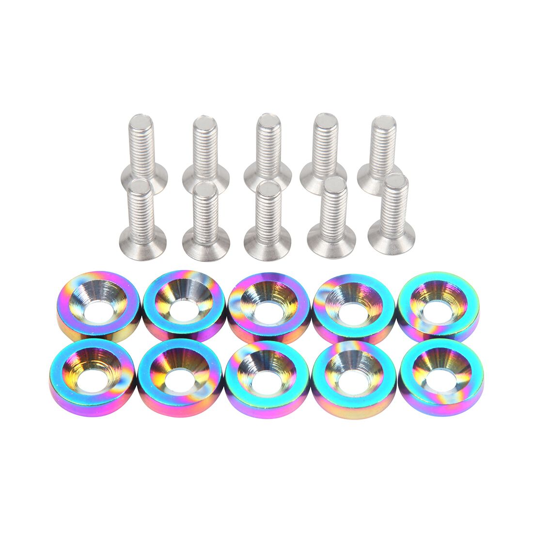 JDM Bumper Screws Pack - Rainbow, , scaau_hi-res
