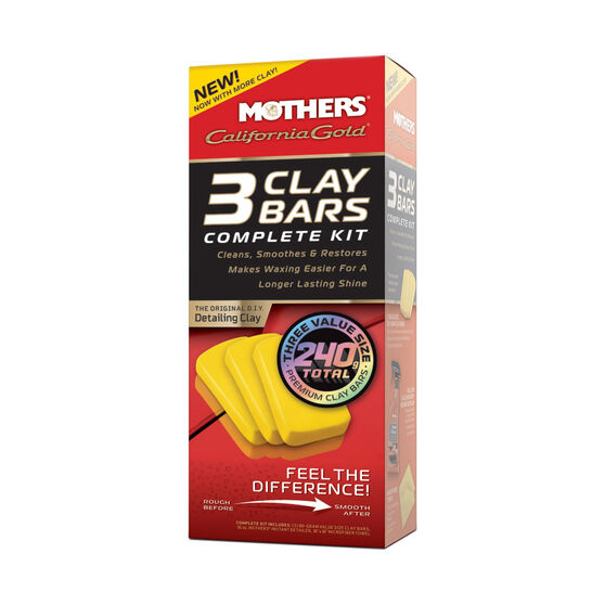 Mothers Clay Bar Kit 2 X 100g 4 Piece Supercheap Auto