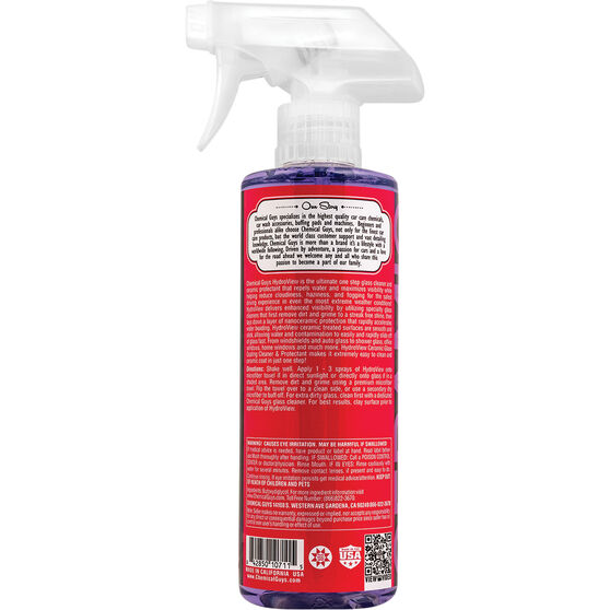 Chemical Guys HydroView Glass Cleaner & Coating 473mL Supercheap Auto