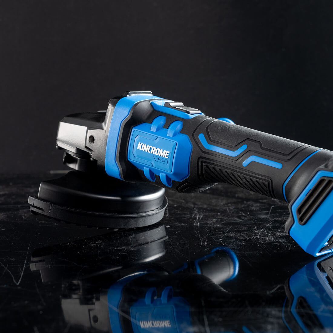 Kincrome PT18 18V 2 Piece Brushless Impact Wrench & Grinder Kit 2.0Ah, , scaau_hi-res