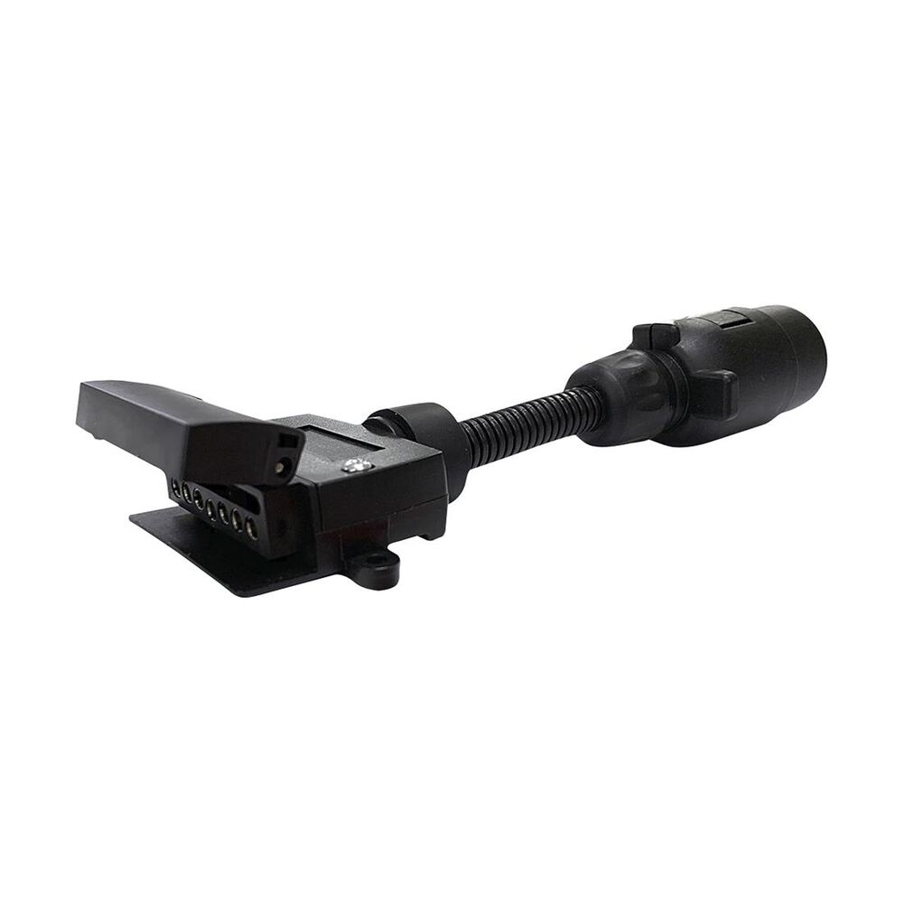 7 PIN LARGE ROUND SOCKET TO 7 PIN FLAT PLUG | Supercheap Auto