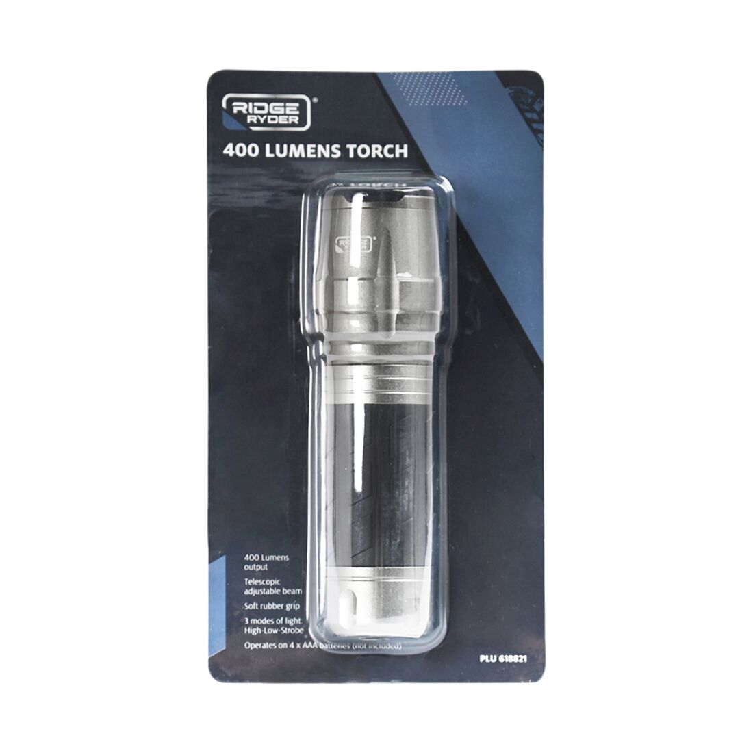 Ridge Ryder Torch 400 Lumen, , scaau_hi-res