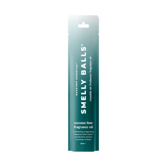 Smelly Balls Air Freshener Refill Oil Coconut Lime 15ml, , scaau_hi-res