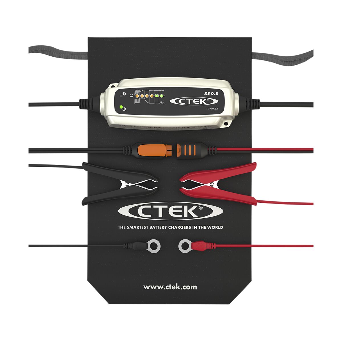 C-Tek Battery Charger 12V 0.8 Amp 6 Stage - XS0.8, , scaau_hi-res