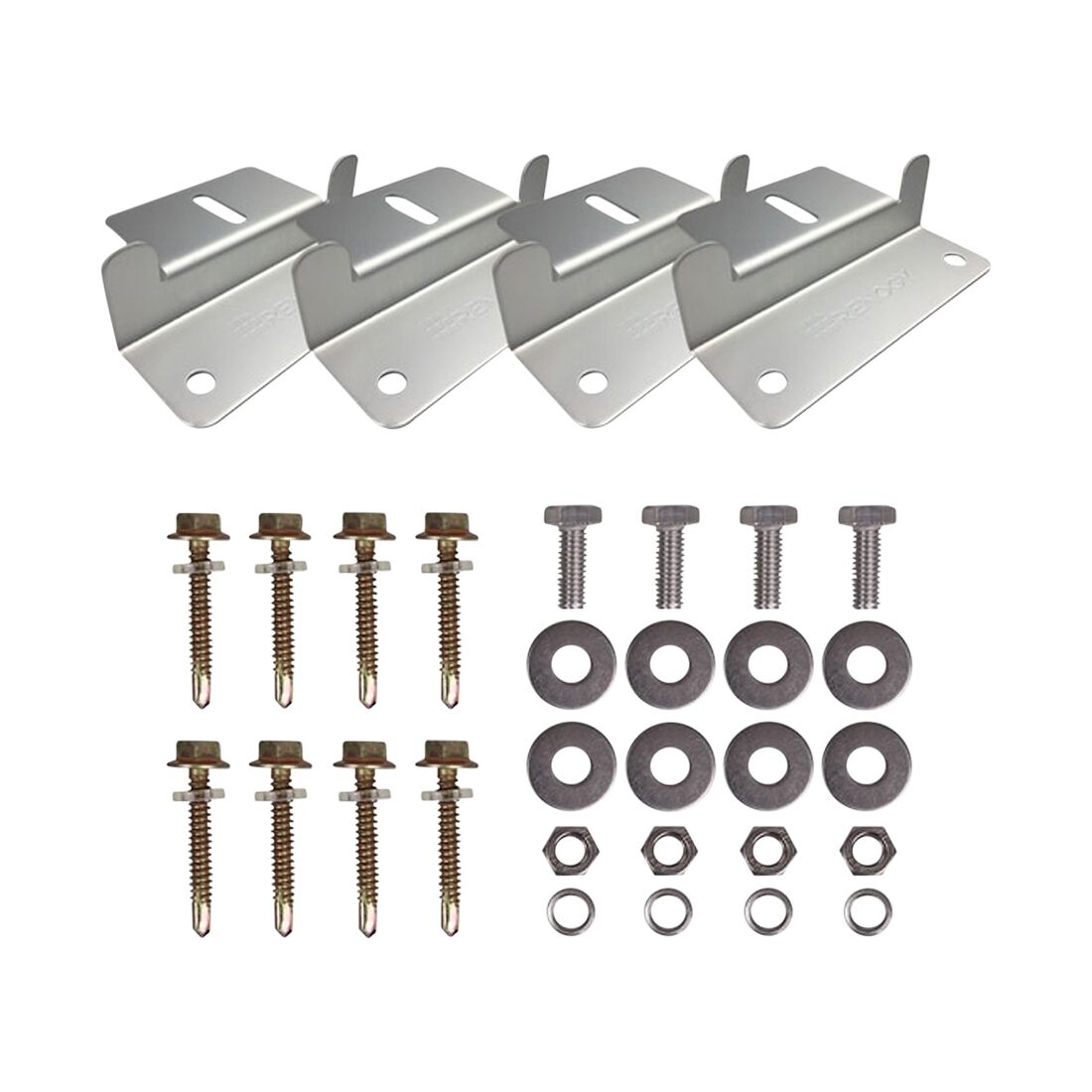 Renogy 175W 12V Fixed Solar Panel Kit With Brackets, , scaau_hi-res