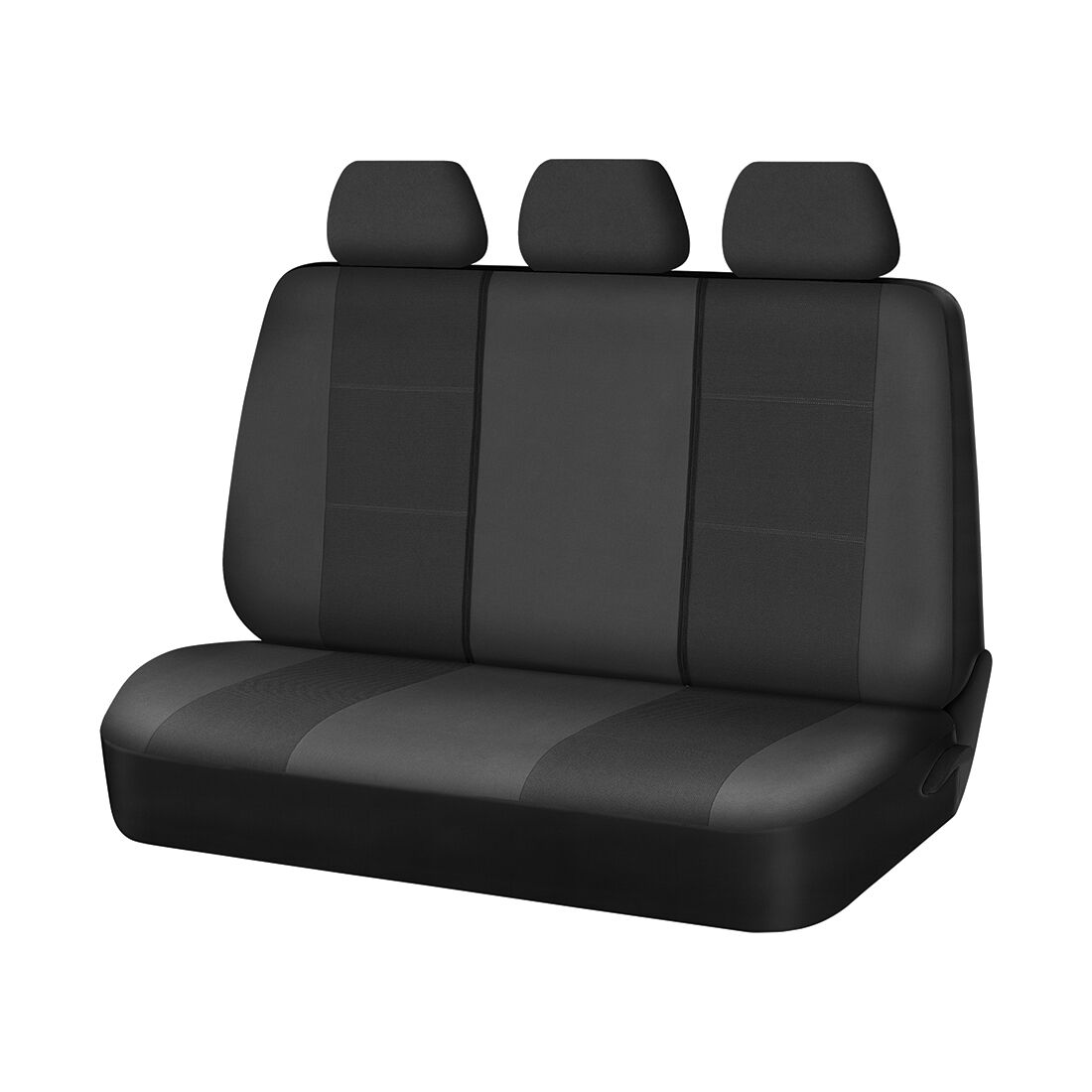 SCA Jacquard Seat Covers Charcoal, Rear, Airbag Compatible, Size 06H, , scaau_hi-res