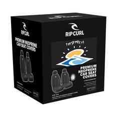 Rip Curl The Search Neoprene Seat Covers Black Adjustable Headrests Airbag Compatible, , scaau_hi-res