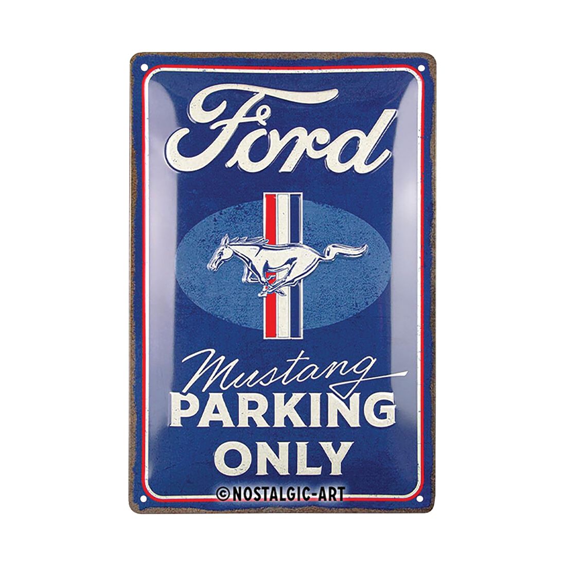 Nostalgic-Art Tin Sign 20x30cm Ford Mustang Parking Only, , scaau_hi-res
