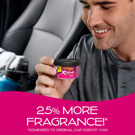 California Scents Xtreme Can Coronado Cherry Car Air Freshener 52g, , scaau_hi-res