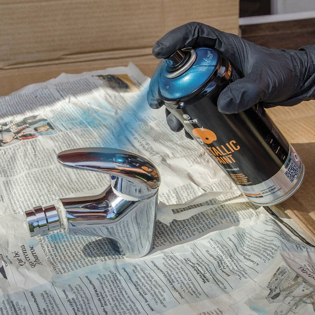 MTN Pro Metallic Gold Spray Paint 400mL, , scaau_hi-res