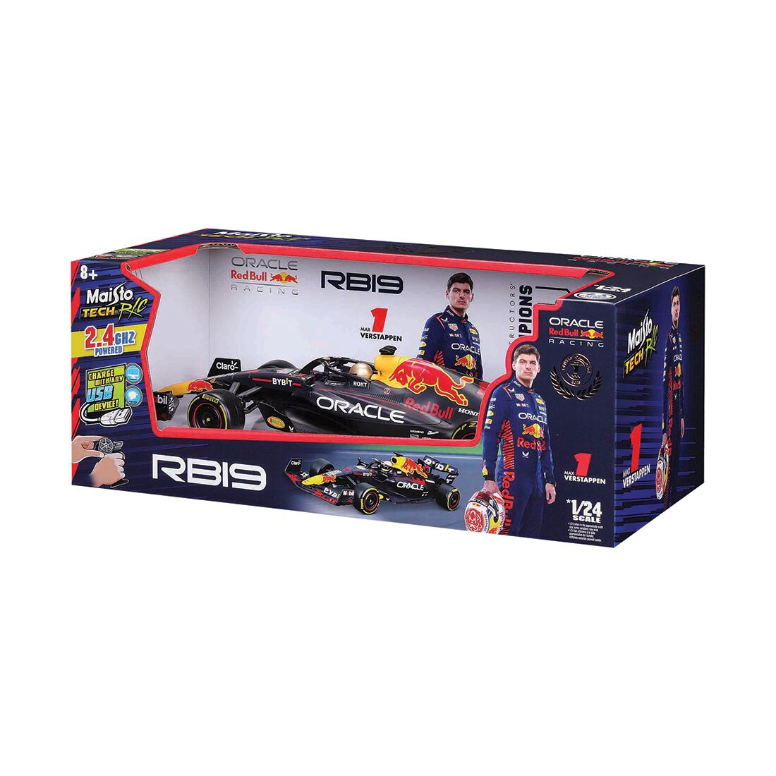 Red Bull Max 2023 1:24 RC Car, , scaau_hi-res