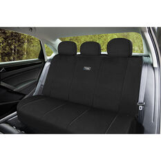 Ridge Ryder Neoprene Seat Cover Black Adjustable Headrests Rear Seat 06H, , scaau_hi-res