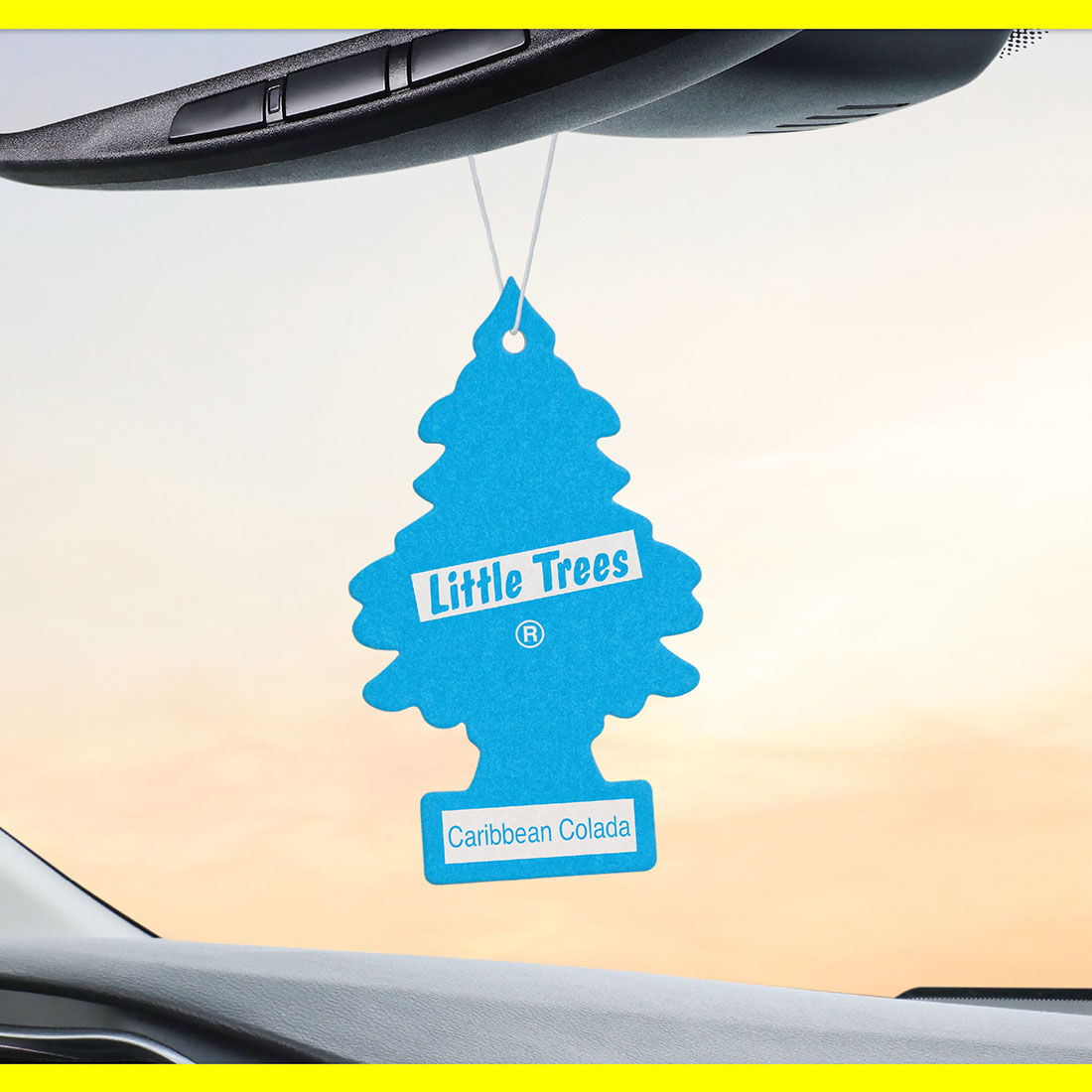 Little Trees Air Freshener - Caribbean Colada 1 Pack, , scaau_hi-res